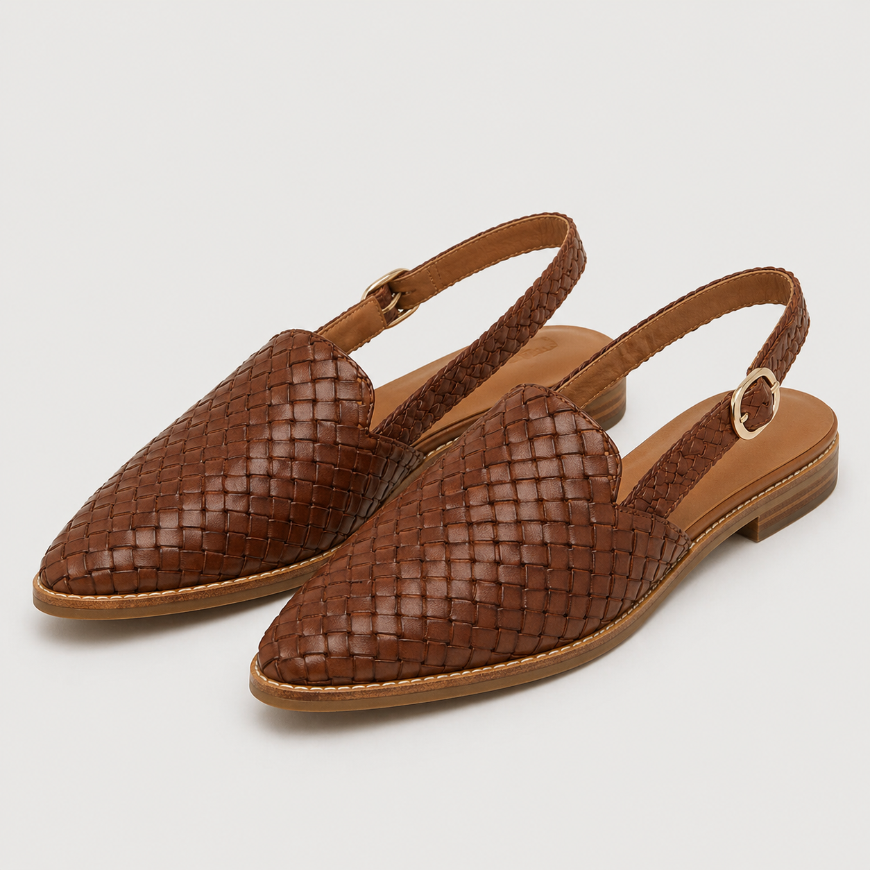 Chloé Moretti | Slip-on loafers med vævet elegance