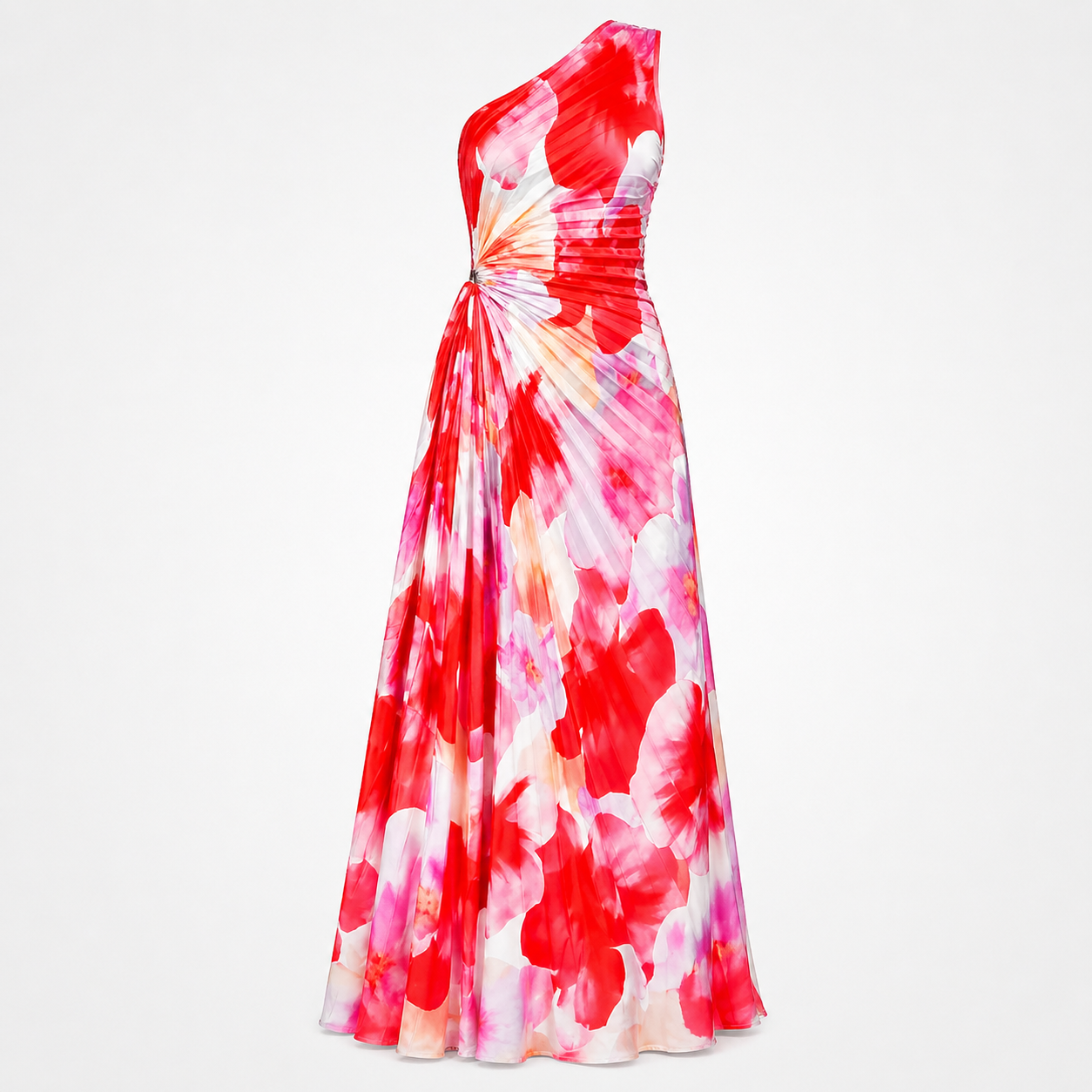 Elodie Laurent | Maxi-sommerkjole med elegant plissédesign