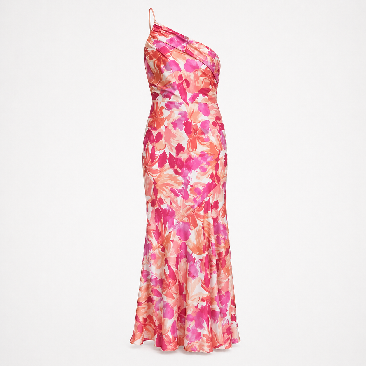 Valentina De Luca | Maxi-festkjole med asymmetrisk one-shoulder design