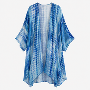 Luna Moretti | Boho kimono med tie-dye print