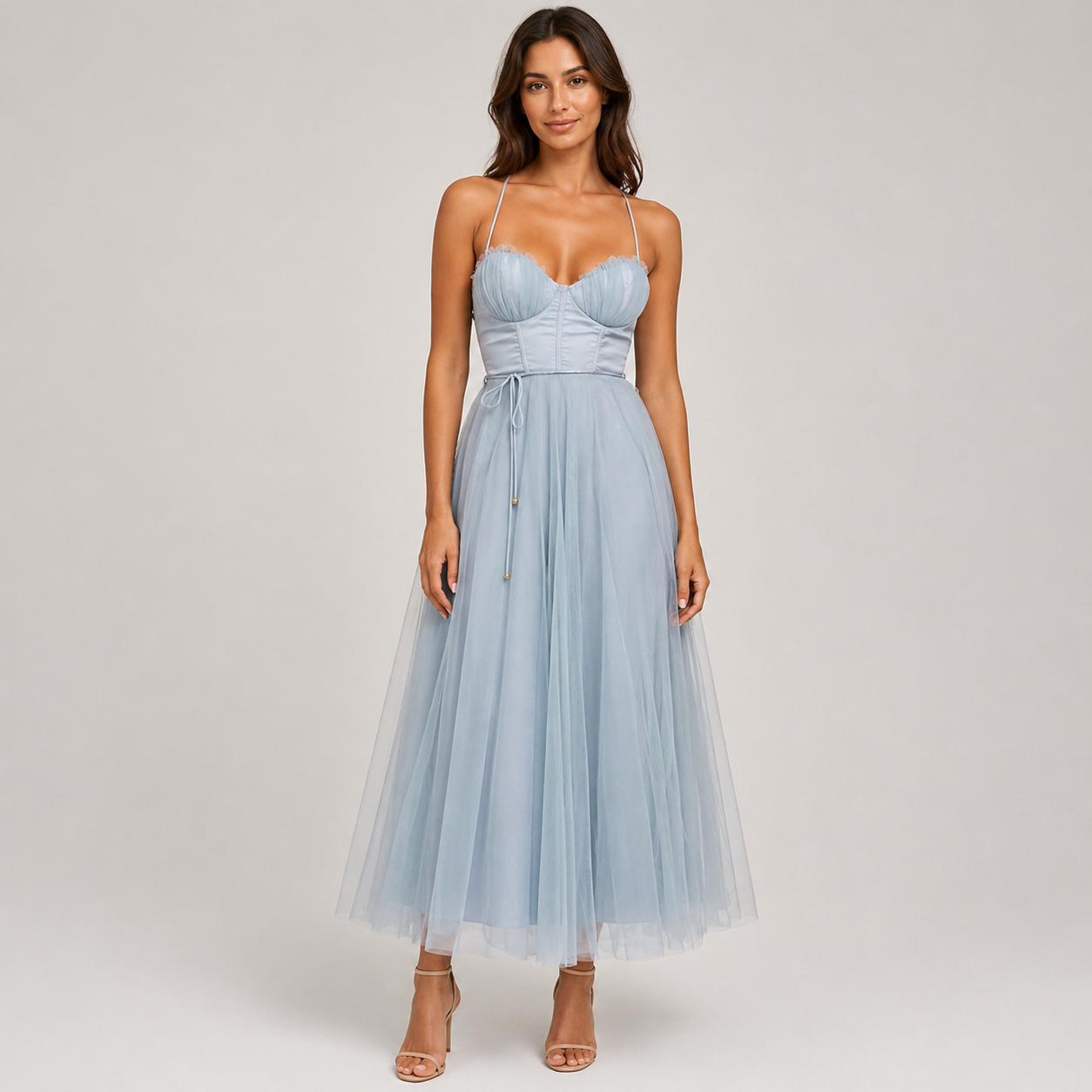 Chloé Rivière | Maxi sommerkjole med let og elegant fald