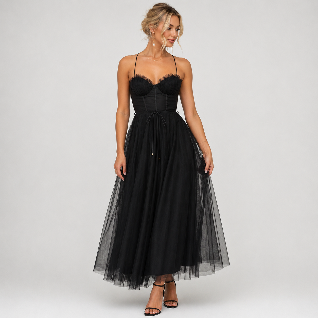 Chloé Rivière | Maxi sommerkjole med let og elegant fald