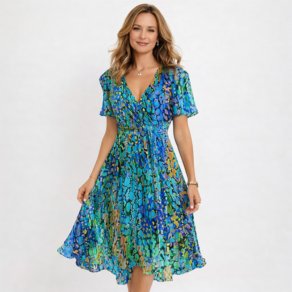 Sophie Bellini | Let Blomsterkjole med Sommerlig Elegance