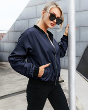Malene Fog | Bomber Jacket with Cut-Out Shoulder Detail