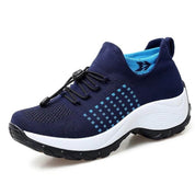 Davina Larsson | Sport Sneaker i Navy med Blå Detaljer