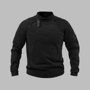 Frode Skarsgaard | Vindtæt Fleece-Sweater med Kontrastlynlås