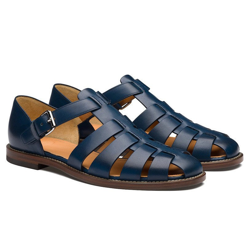 Adriana Corvino | Klassisk gladiator-sandal i ægte læder til kvinder