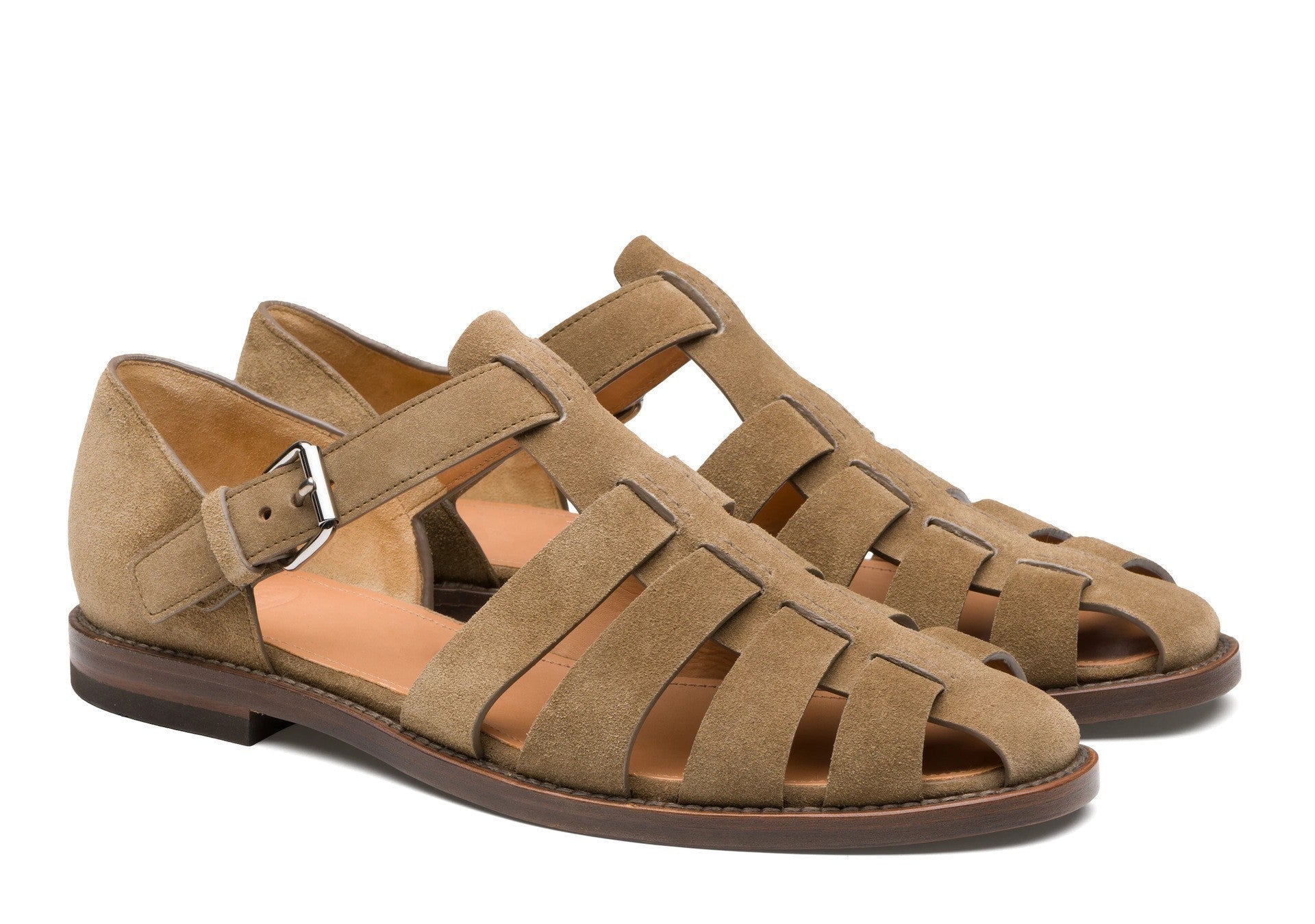 Adriana Corvino | Klassisk gladiator-sandal i ægte læder til kvinder