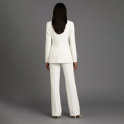 Gabrielle Sinclair | Formelt jakkesæt med lang struktureret blazer til kvinder