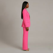 Gabrielle Sinclair | Formelt jakkesæt med lang struktureret blazer til kvinder