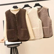 Estelle Marchant | Klassisk uld-blanding cardigan med lommer