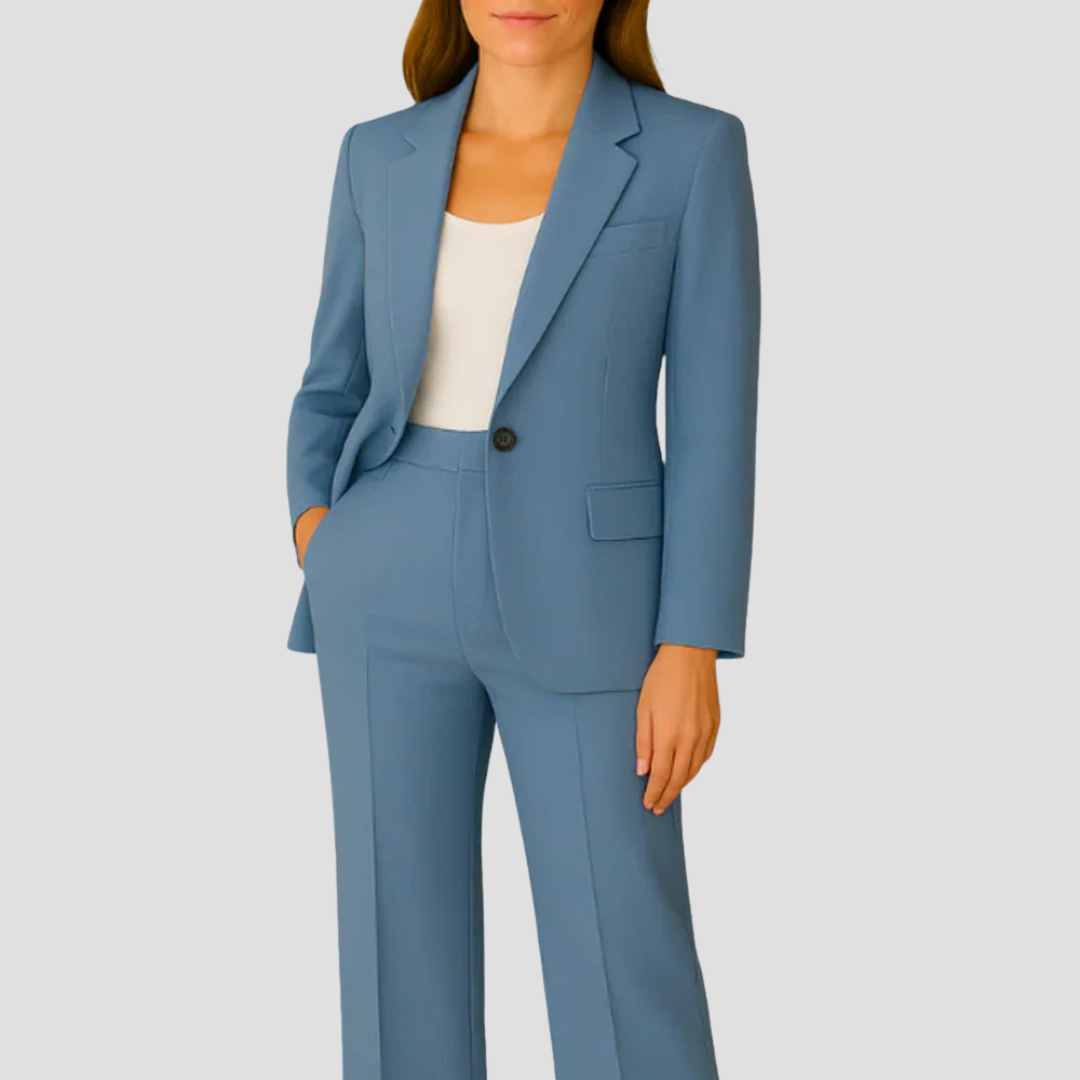 Camille Dumont | Tailored Two-Piece Suit til kvinder i marineblå