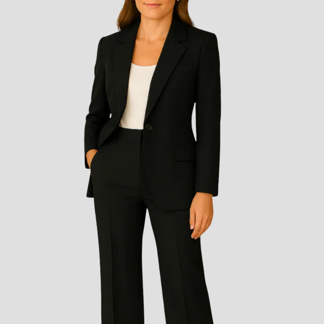 Camille Dumont | Tailored Two-Piece Suit til kvinder i marineblå