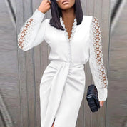 Bianca Moretti | One-shoulder luksus maxi cocktailkjole