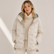 Julie Hansen | Lightweight hooded down jacket for women