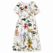 Julie Mortensen | Midisommerkleid für Damen mit Blumenprint