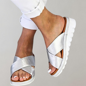 Celeste Moreau | Chic slip-on sandaler med elegant komfort