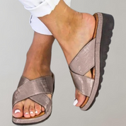 Celeste Moreau | Chic slip-on sandaler med elegant komfort