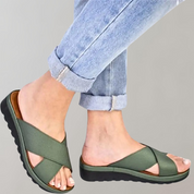 Celeste Moreau | Chic slip-on sandaler med elegant komfort