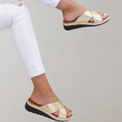 Celeste Moreau | Chic slip-on sandaler med elegant komfort