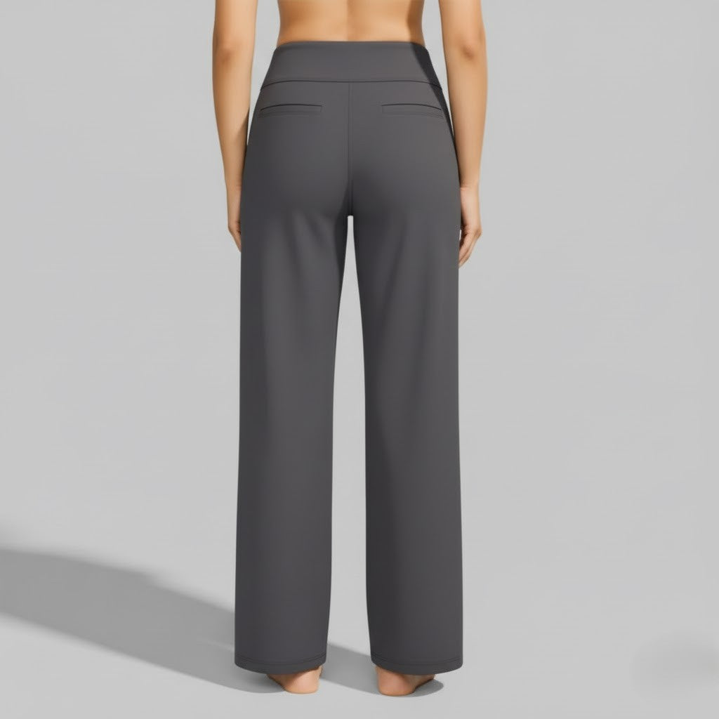 Elena Moretti | Wide-leg bukser med elegant flow og komfortabel pasform