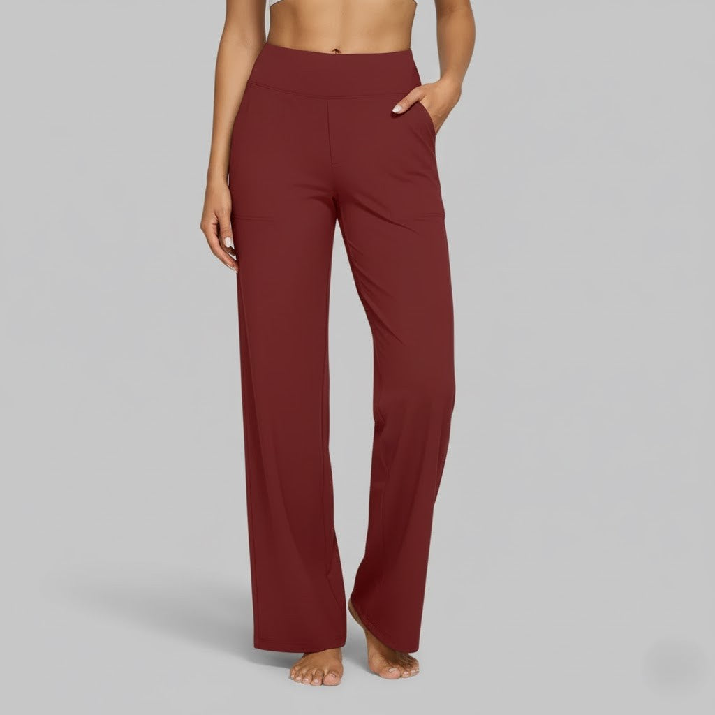 Elena Moretti | Wide-leg bukser med elegant flow og komfortabel pasform