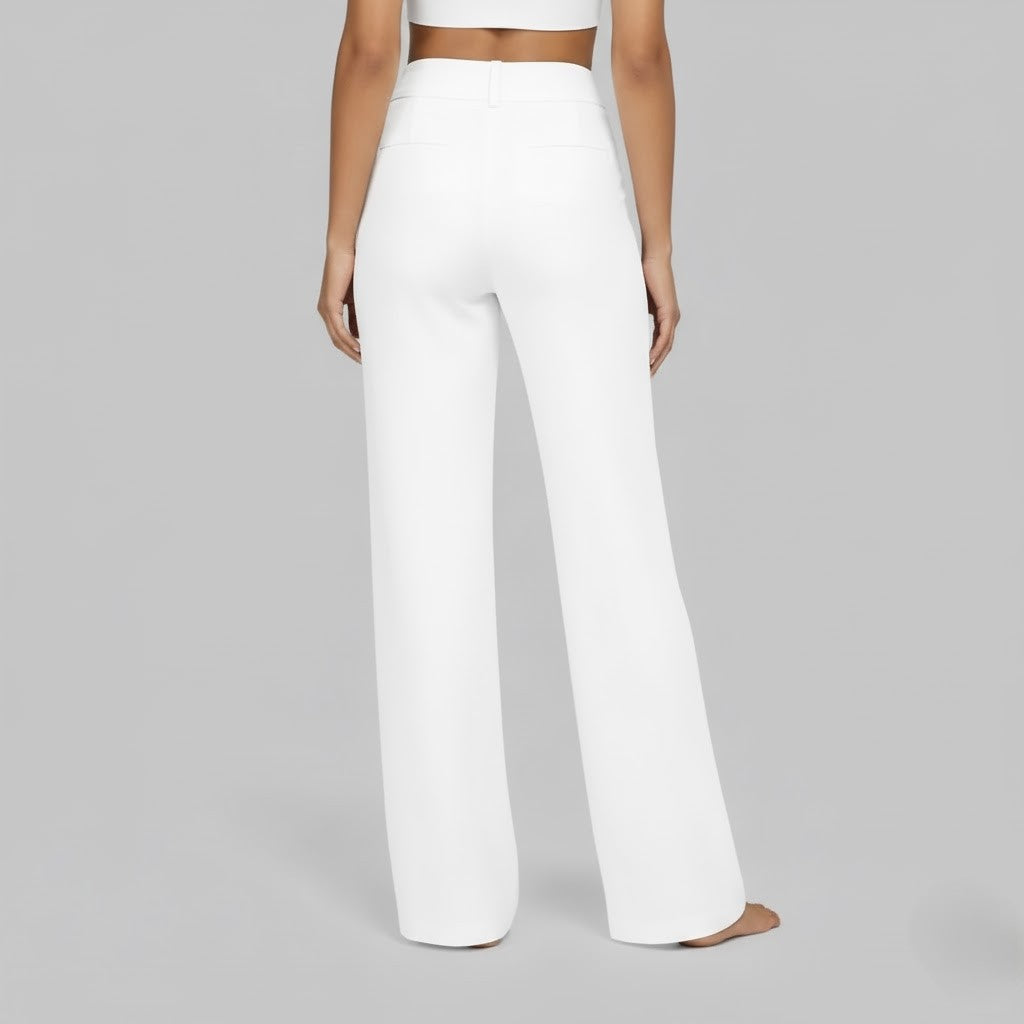 Elena Moretti | Wide-leg bukser med elegant flow og komfortabel pasform