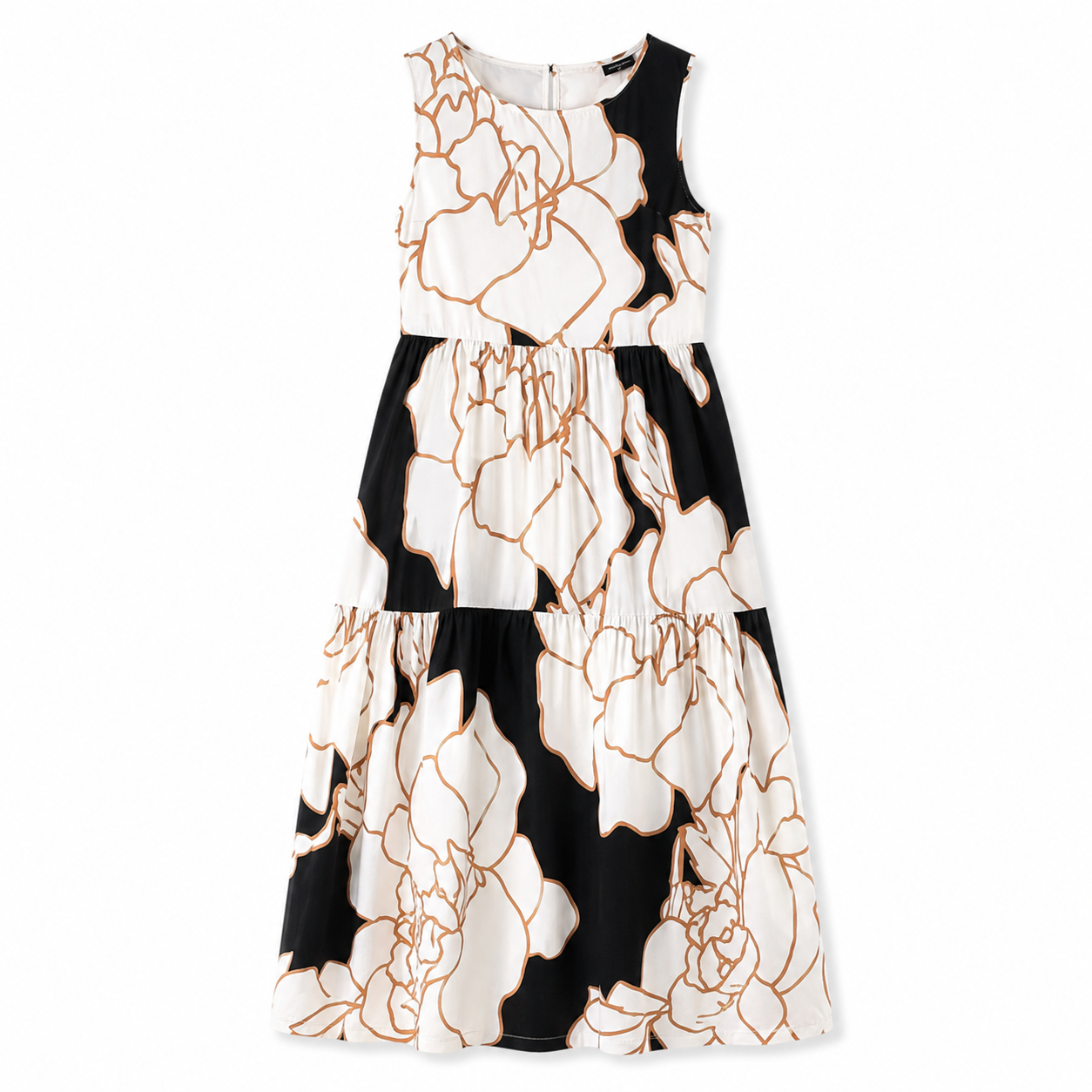 Louise Pedersen | Bohemisches Midi-Sommerkleid ohne Ärmel