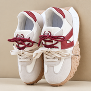 Maja Petersen | Sneakers med Platformsål og Kontrastfarver