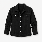 Mathilde Knudsen | Schmale Jeansjacke mit klassischem Kragen