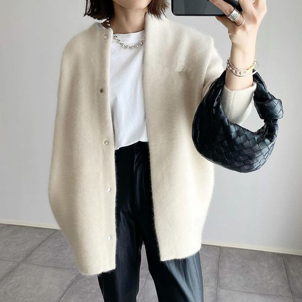 Helle Dahl | Soft camel wool cardigan for women