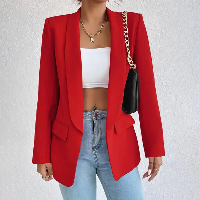 Estelle Montclair | Sort Blazer til Kvinder – Klassisk og Elegance Design