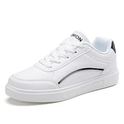 Lola Ferrante | Hvide fashion sneakers med gulddetaljer til kvinder