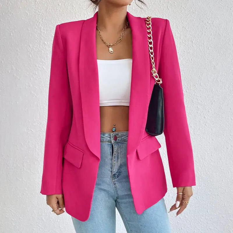 Estelle Montclair | Sort Blazer til Kvinder – Klassisk og Elegance Design