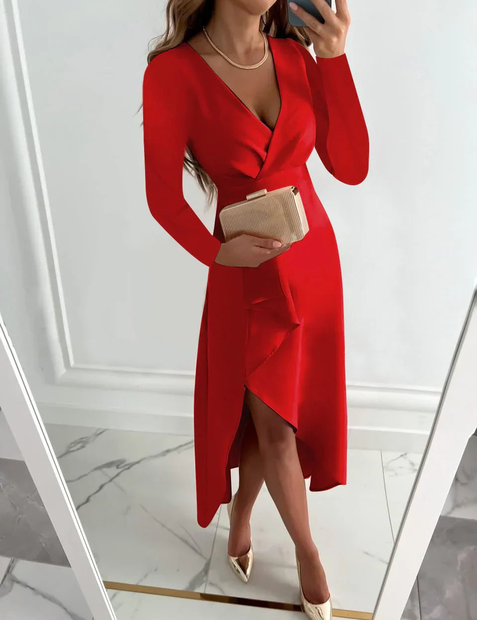 Valentina Ricci | Elegant luksus kjole i maxi-længde