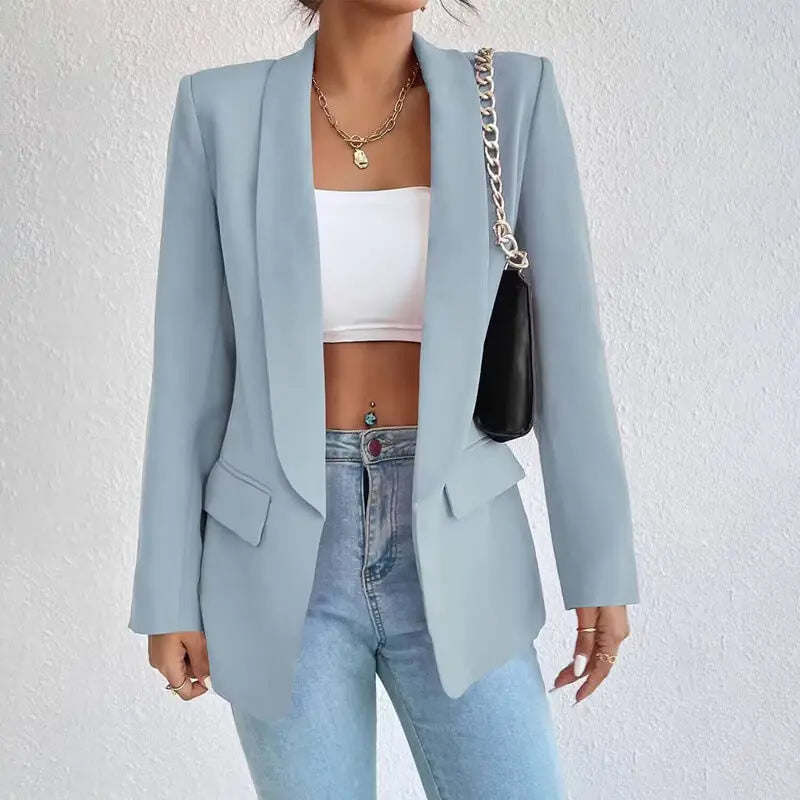 Estelle Montclair | Sort Blazer til Kvinder – Klassisk og Elegance Design