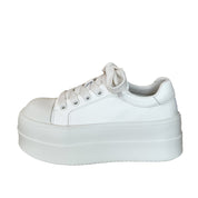 Celina Vortega | Hvide platform sneakers til kvinder