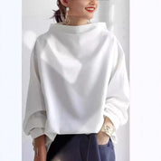 Evangeline Pembroke | Stilfuld Hoodie-Top med Løs Pasform