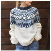 Sophie Whitmore | Nordisk striksweater med tidløs elegance