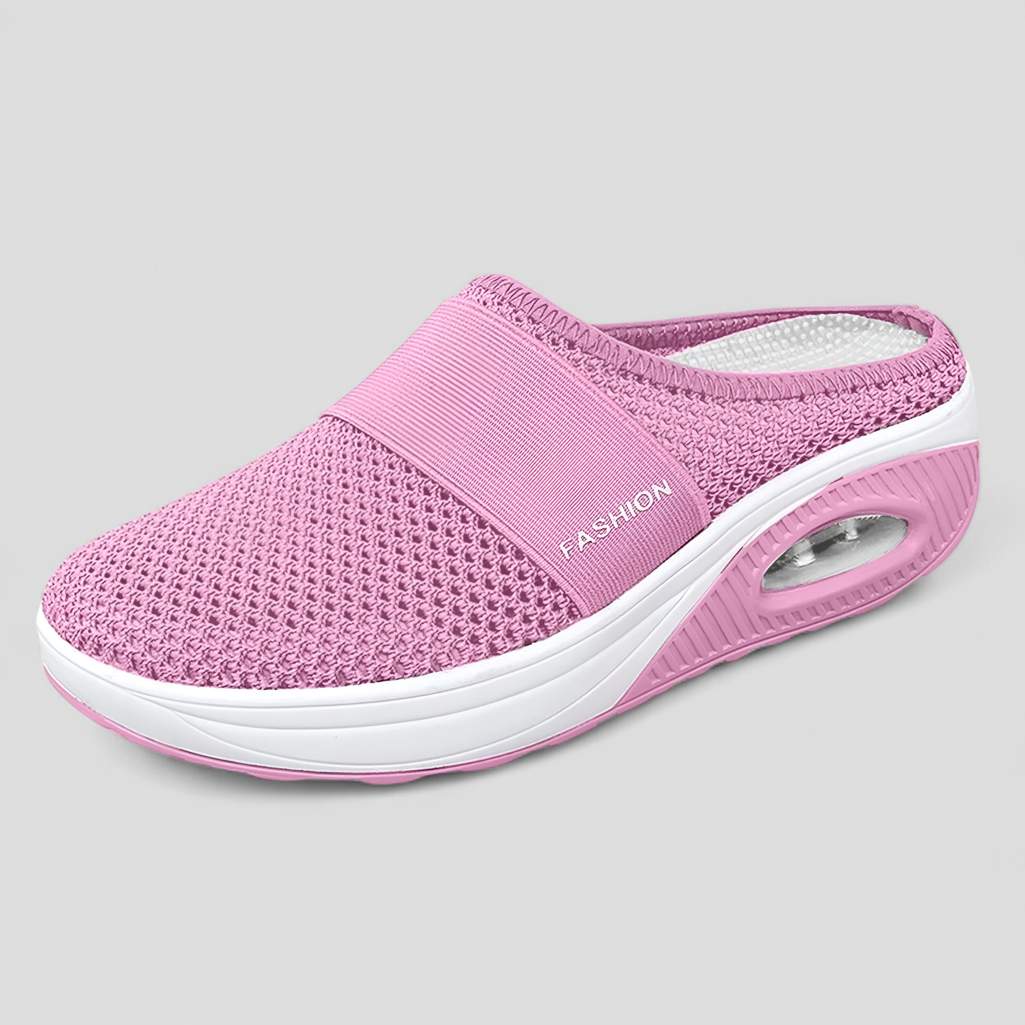 Malene Kryger | Mesh Slip-On Sneakers med Luftpolstersål
