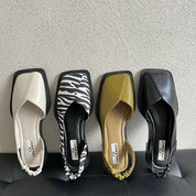 Celeste Whitmore | Slingback sandaler med minimalistisk elegance