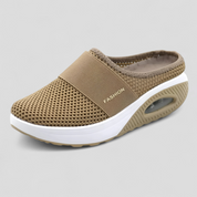 Malene Kryger | Mesh Slip-On Sneakers med Luftpolstersål