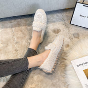 Gretta Ashworth | Fluff Slider Hjemmesko i Beige