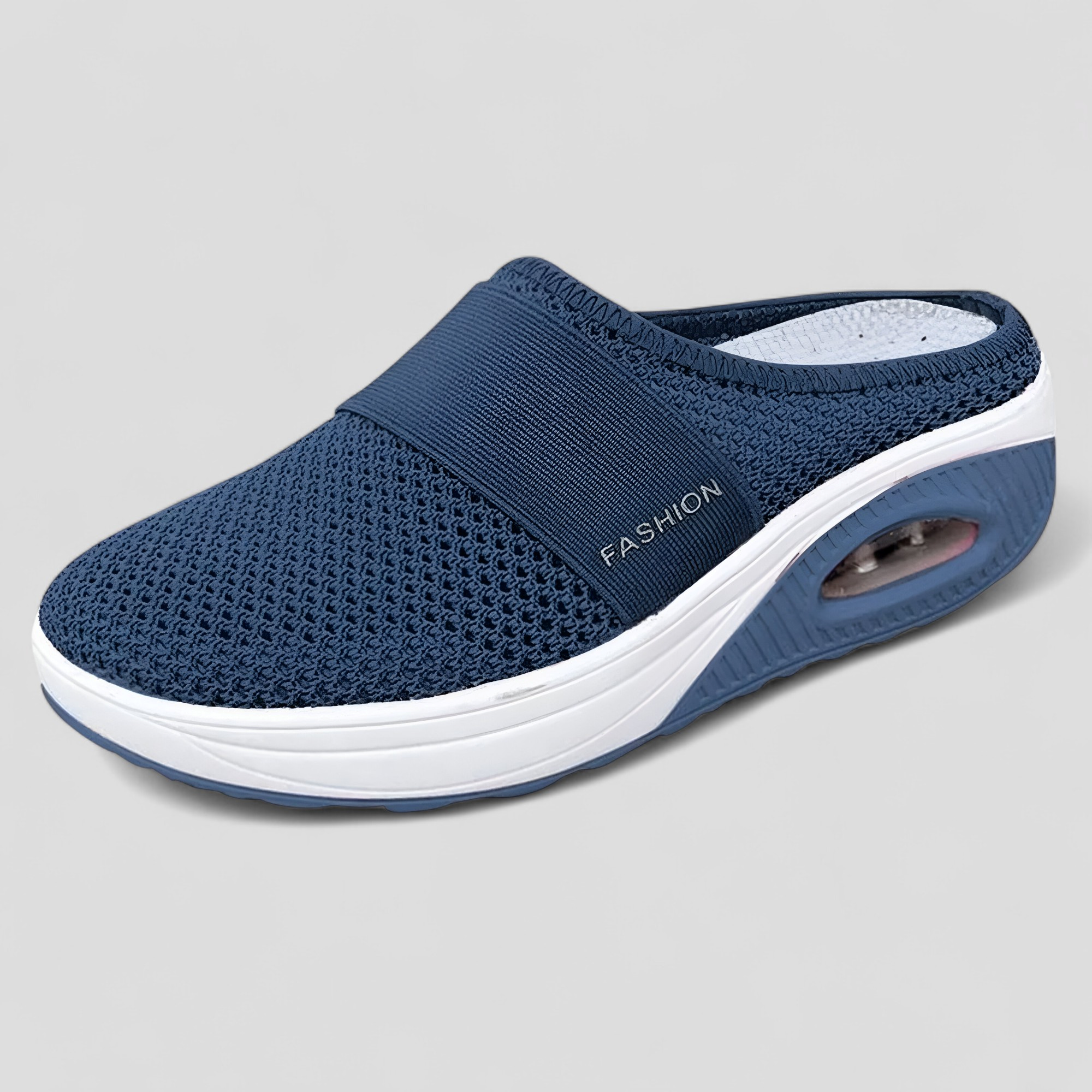 Malene Kryger | Mesh Slip-On Sneakers med Luftpolstersål