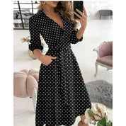 Leonilla Soriano | Midi-omslagskjole med sommerfugleprint