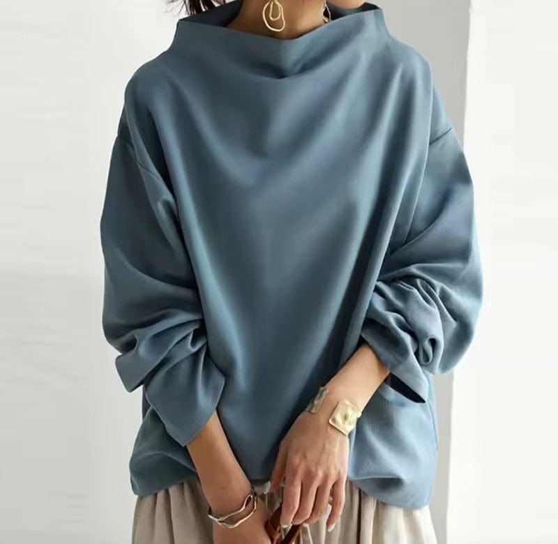 Evangeline Pembroke | Stilfuld Hoodie-Top med Løs Pasform