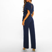 Isabella Laurent | Elegant jumpsuit med taljemarkering