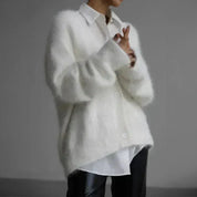 Margherita Skovsen | Stor Cashmere Cardigan med V-udskæring