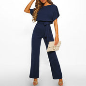 Isabella Laurent | Elegant jumpsuit med taljemarkering