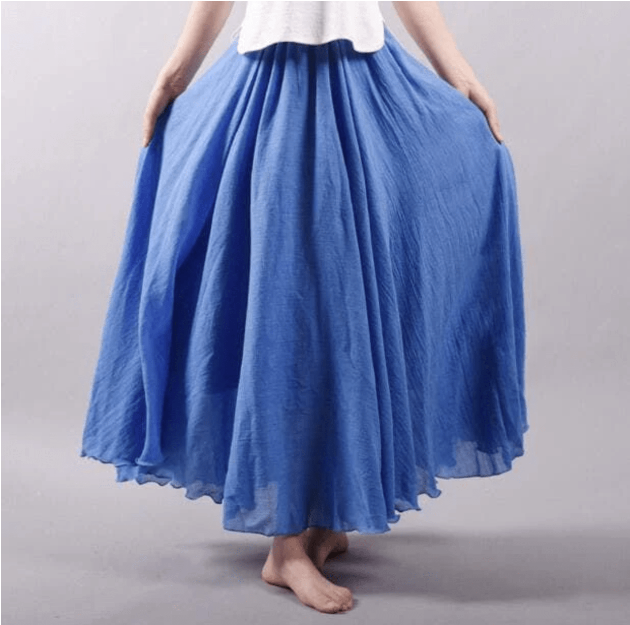 Chiara Venturi | Bohemian luksus maxi nederdel
